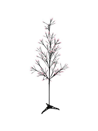 5' Artificial Tree with Purple Lights-COSTUMEISH